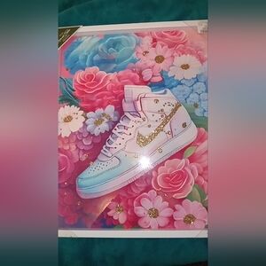 Nike Glitter art